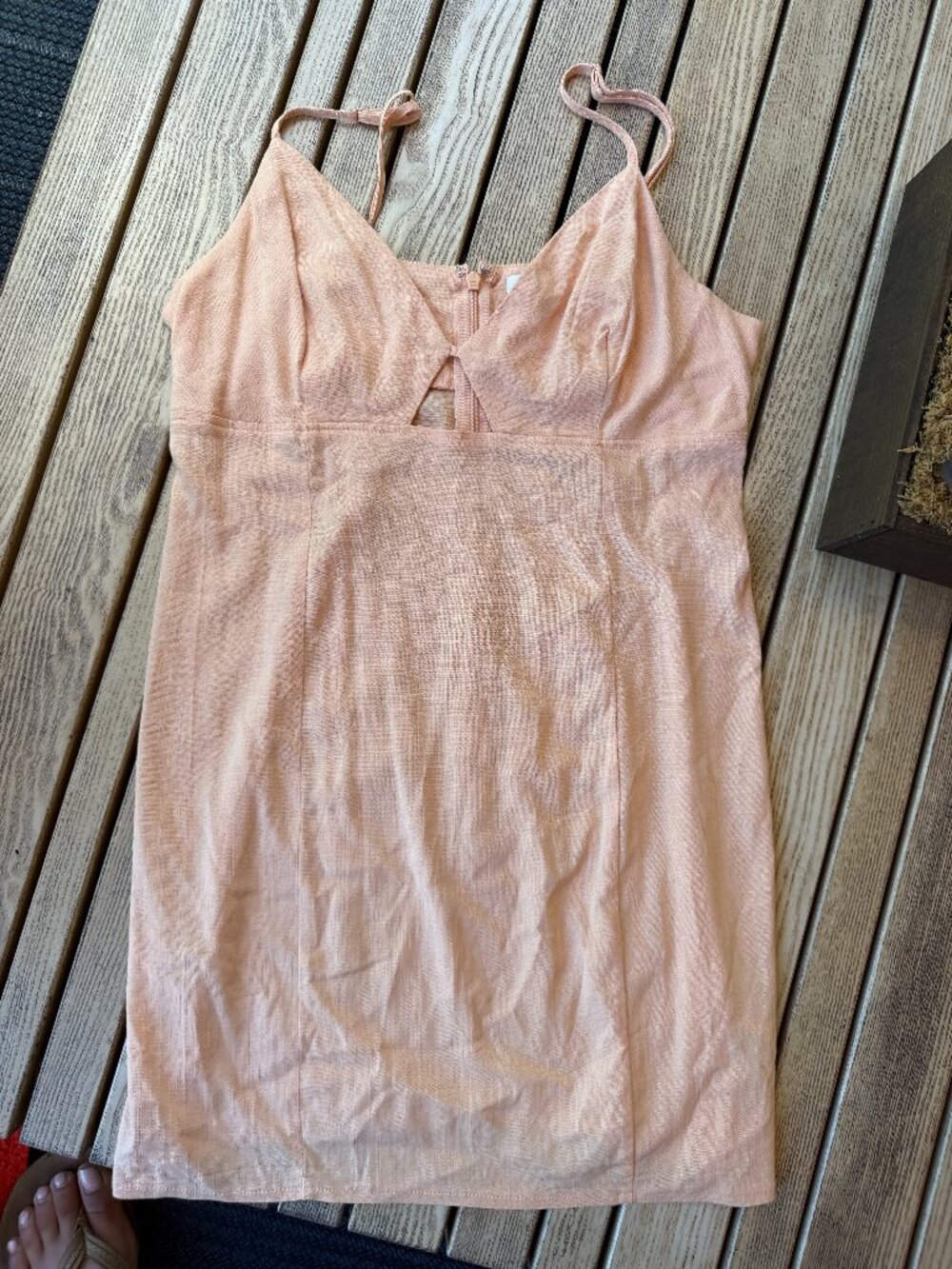 H&M Peach Summer Dress
